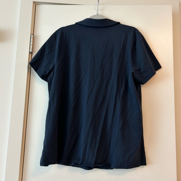 NWOT J Jill Fit Cotton-Stretch Polo Shirt - Picture 6 of 6